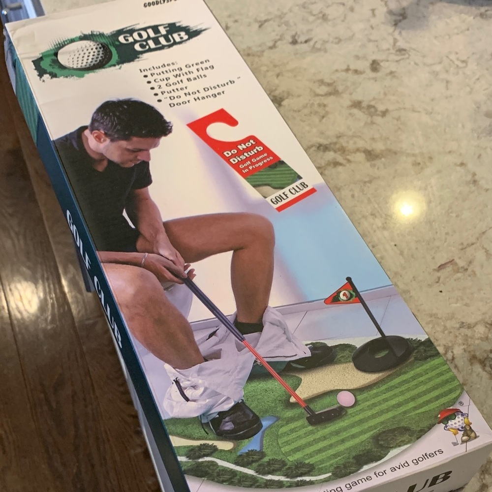 Golf Club Indoor Putting Game - Green